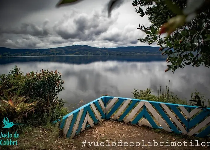 Cabana Azulado Vista A Laguna